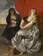 Peter Paul Rubens Reuige Magdalena und ihre Schwester Martha France oil painting artist